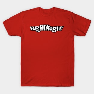 bratmobile logo riot grrrl 90's olympia T-Shirt